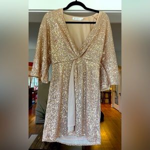 All in favor sequin mini dress - size small